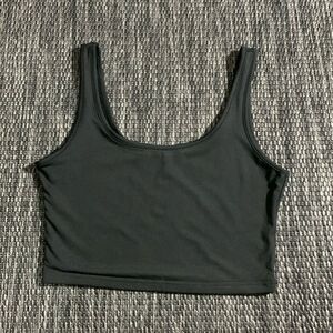 SHEIN tank black cropped